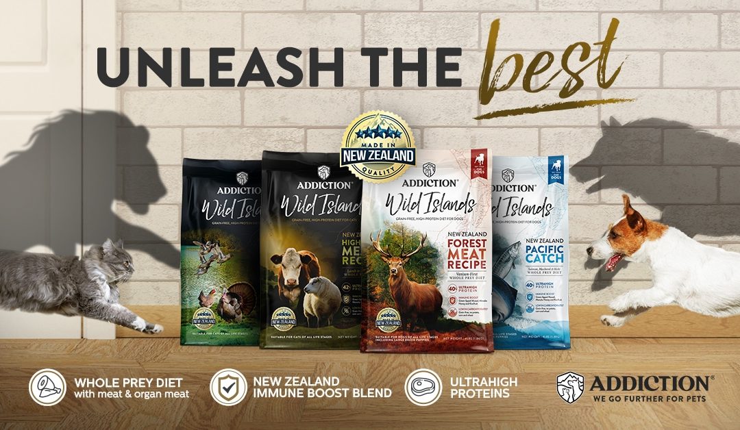 ‘Unleash the best’: Addiction Pet Foods launches Wild Islands, a whole prey-inspired diet for dogs and cats
