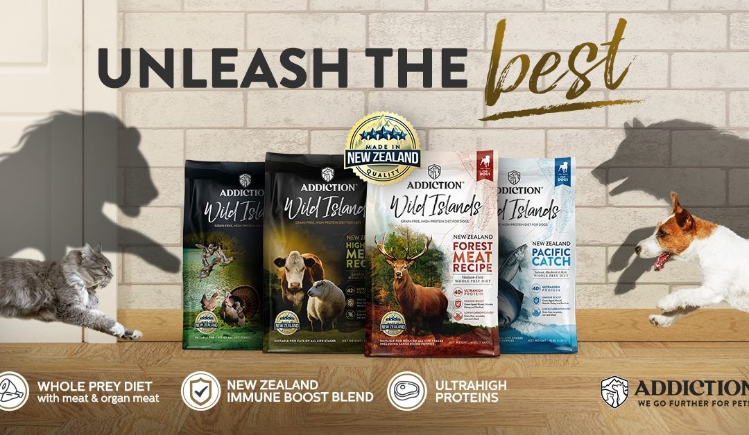 ‘Unleash the best’: Addiction Pet Foods launches Wild Islands, a whole prey-inspired diet for dogs and cats