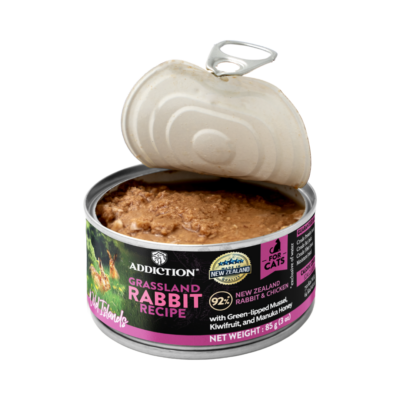 1st WI Canned Cat Grassland Rabbit Recipe 85g 1
