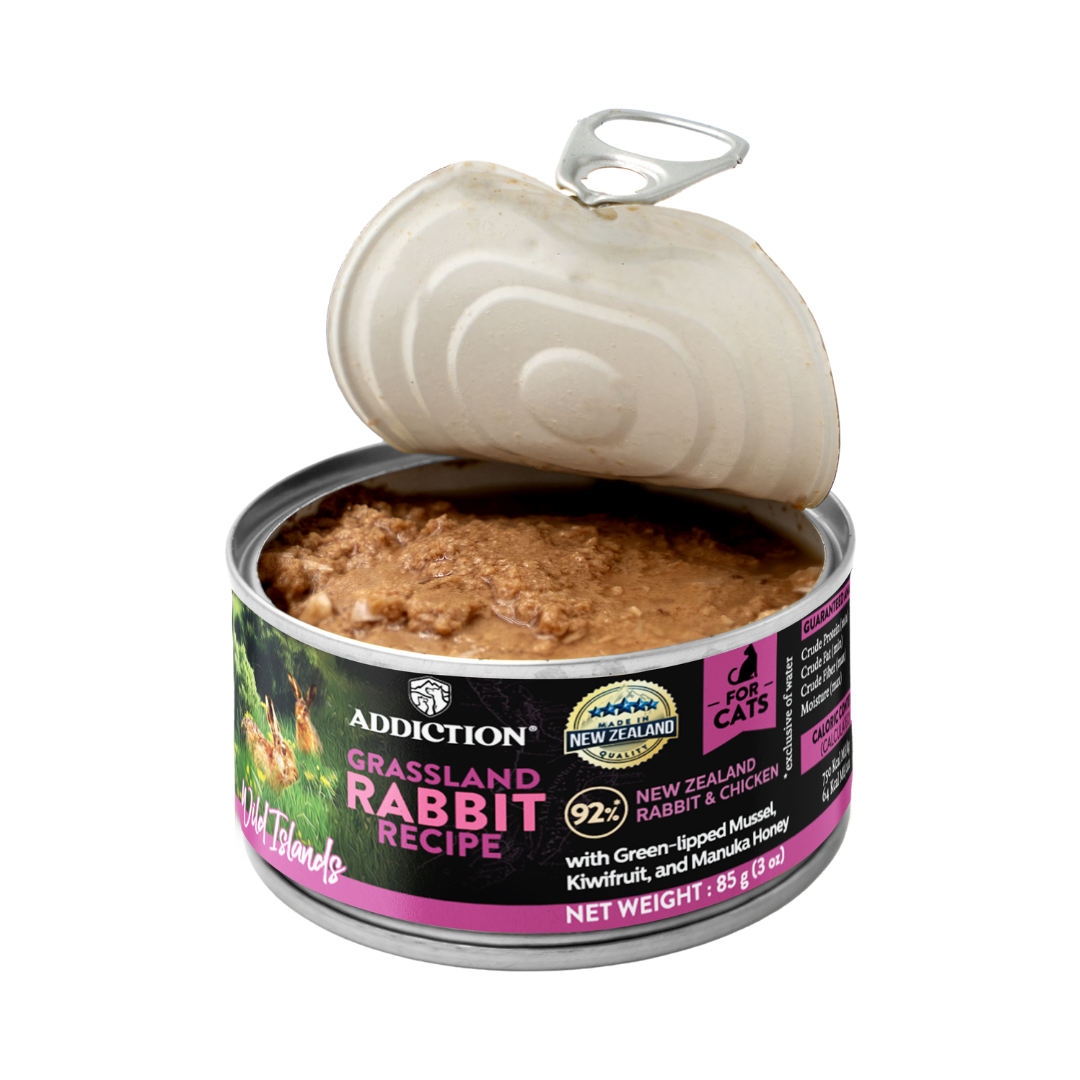 1st WI Canned Cat Grassland Rabbit Recipe 85g