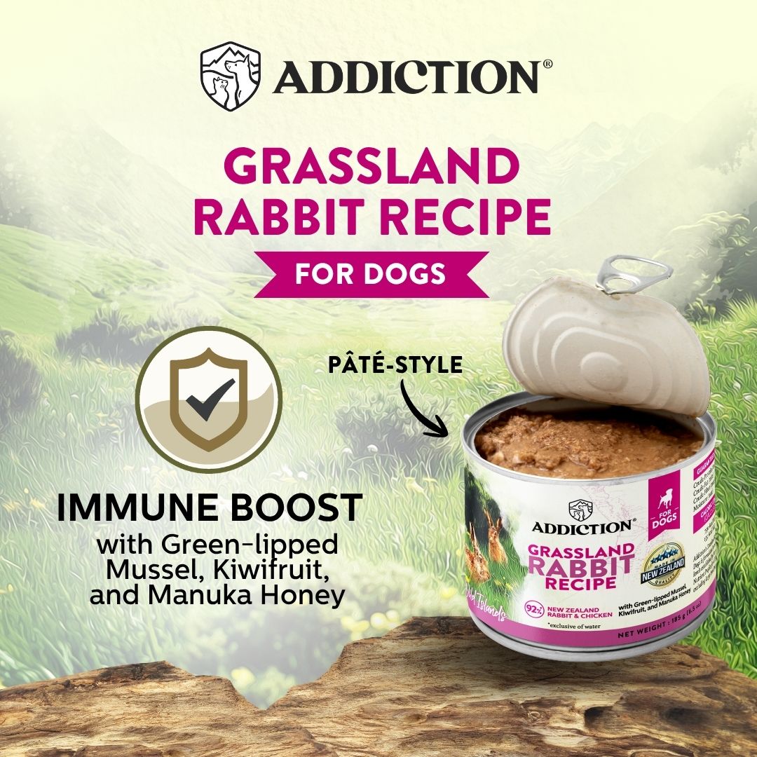 3rd WI Canned Dog Grassland Rabbit Recipe 185g 1