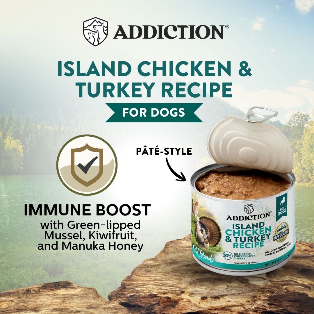 3rd WI Canned Dog Island Chicken Turkey Recipe 185g