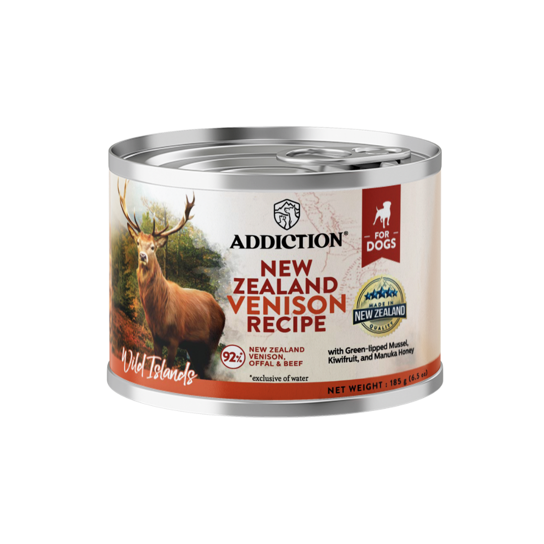 Last 1 WI Canned Dog New Zealand Venison Recipe 185g